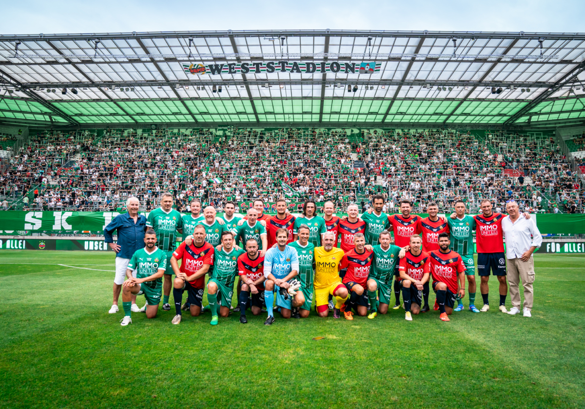 Legendenspiel im Allianzstadion